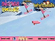 Barbie skiing game ingyen játék