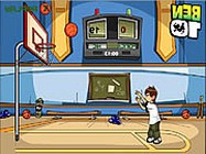 Ben 10 basketball star online sport játék