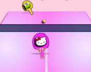 Hello Kitty table tennis online sport játék