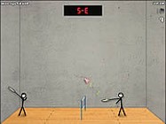 Stick figure badminton online