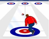 Virtual curling online sport játék
